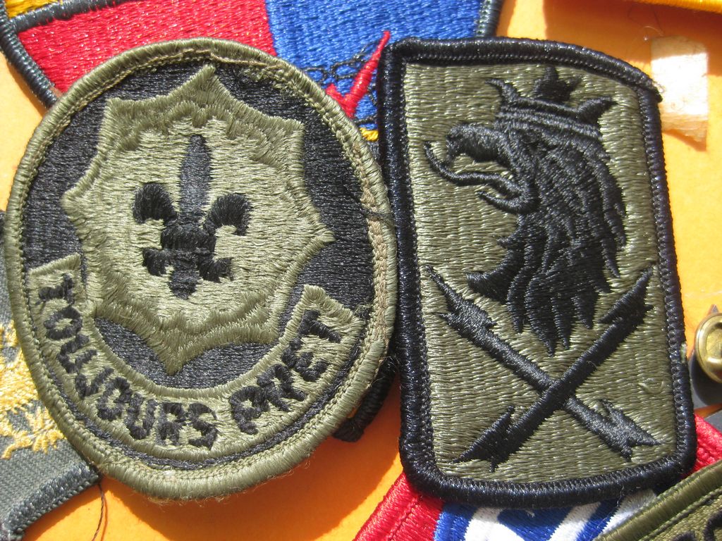 USA Effekten Uniformabzeichen Ärmelabzeichen