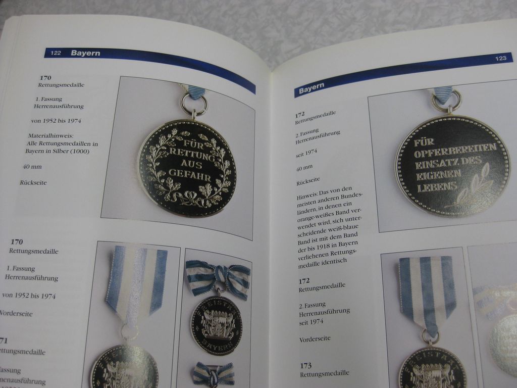 Ordenskatalog Buch Die Orden und Ehrenzeichen unserer Republik BRD Deutschland