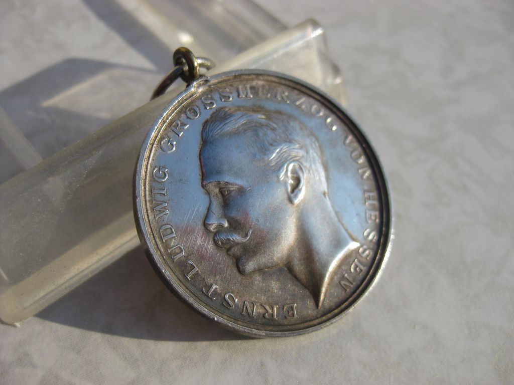 Tapferkeitsmedaille in SILBER Großherzogtum Hessen-Darmstadt Großherzogtum