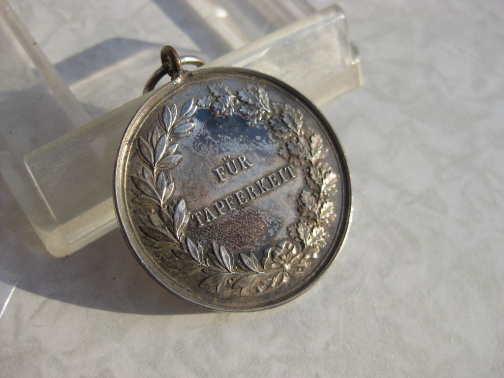 Tapferkeitsmedaille in SILBER Großherzogtum Hessen-Darmstadt Großherzogtum