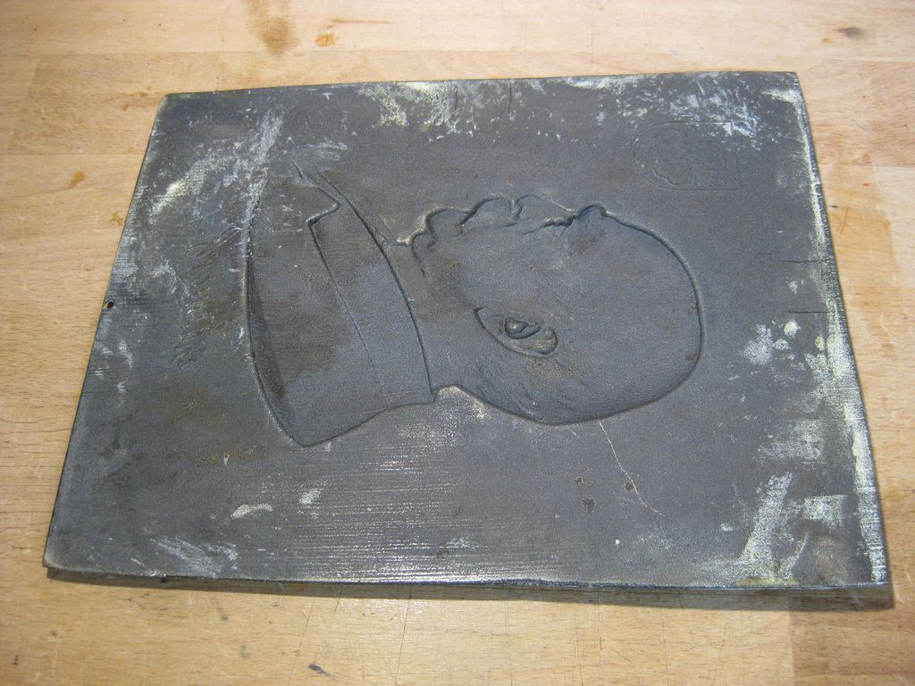 Plakette Ministerpräsident und Reichskanzler Fürst von Preußen Otto von Bismarck