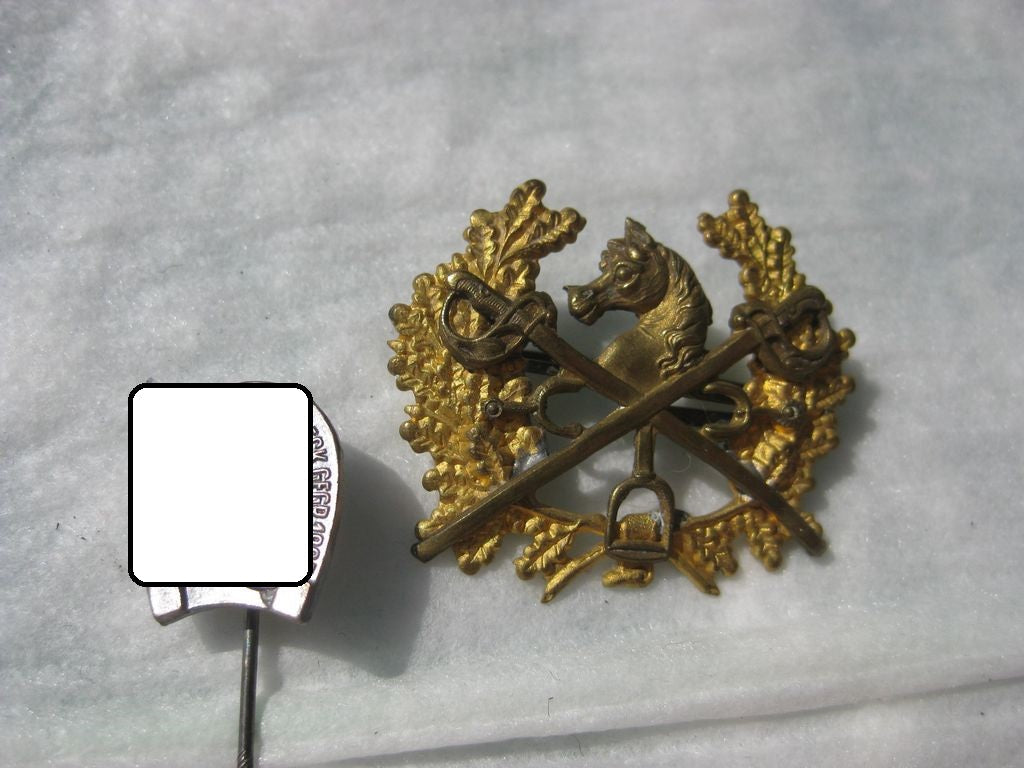 Hansestadt LÜBECK Mitgliedsabzeichen Kriegerbund Ulanen Dragoner Husaren Kürassiere Kriegerverein 1914 - 1918