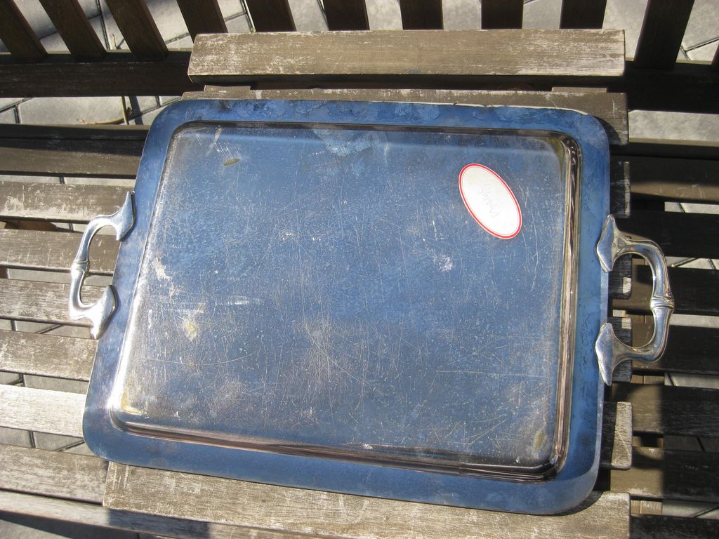 Versilbert Tablett Feld Artillerie Regiment 225 Reservistika Reservistengeschenk SEDAN Elsaß