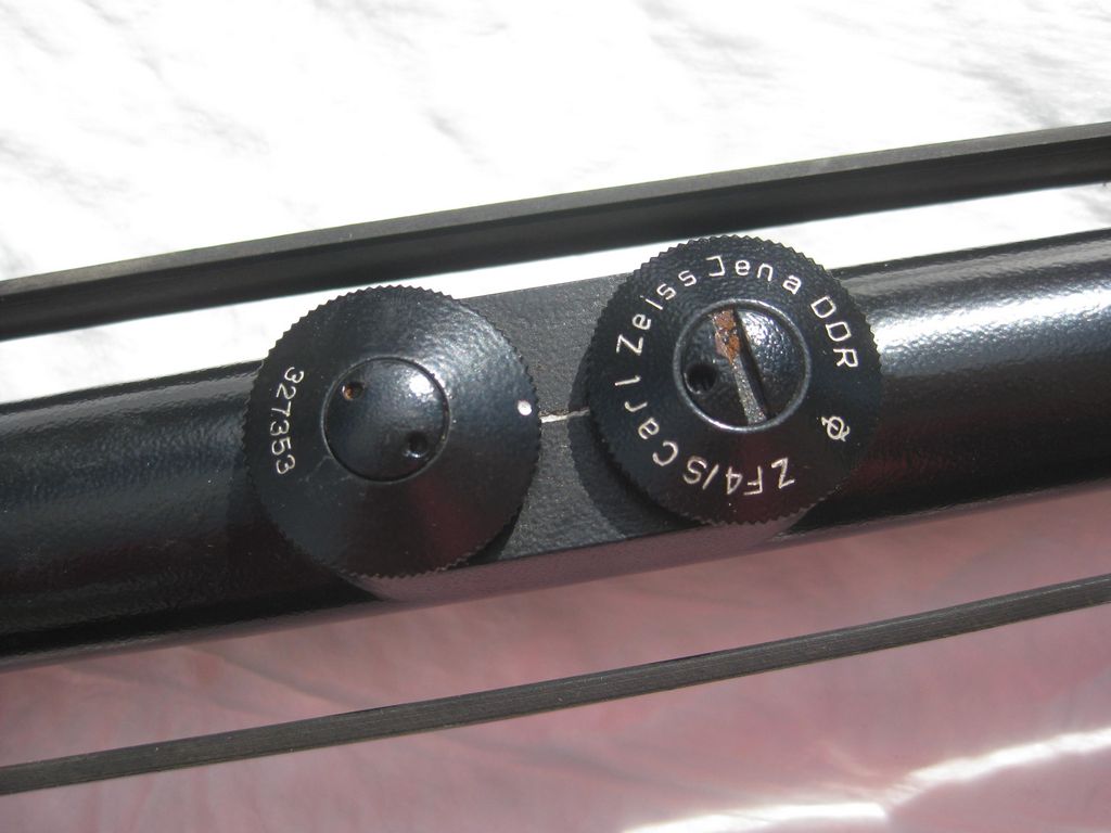 Zielfernrohr Carl Zeiss Jena DDR ZF4/S Gewehr Karabiner Sportgewehr Deutsche Demokratische Republik NVA nationale Volksarmee