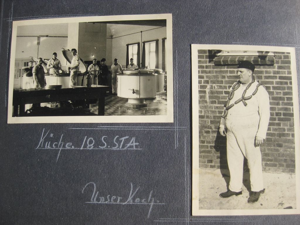 2x Fotoalbum St. Nazaire Festung St. Malo Le Havre Lorient D-Day Gefangenschaft in England 1944 bis 1947 Chadderton Oldham Manchester