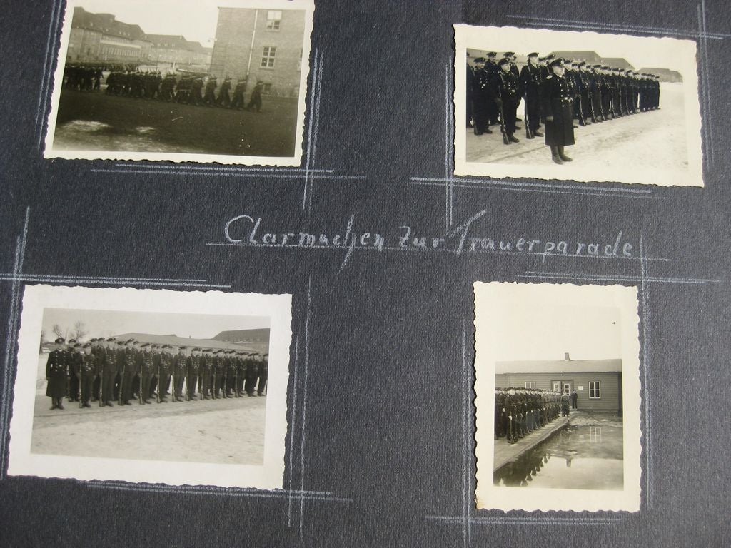 2x Fotoalbum St. Nazaire Festung St. Malo Le Havre Lorient D-Day Gefangenschaft in England 1944 bis 1947 Chadderton Oldham Manchester