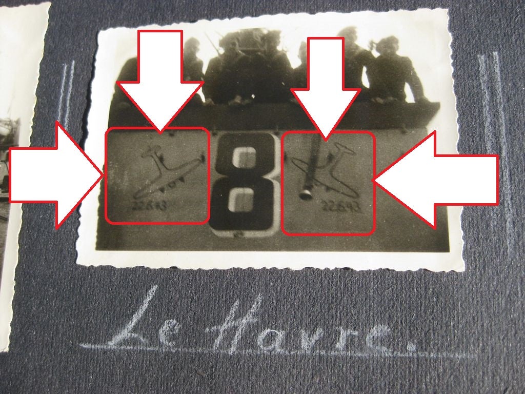 2x Fotoalbum St. Nazaire Festung St. Malo Le Havre Lorient D-Day Gefangenschaft in England 1944 bis 1947 Chadderton Oldham Manchester