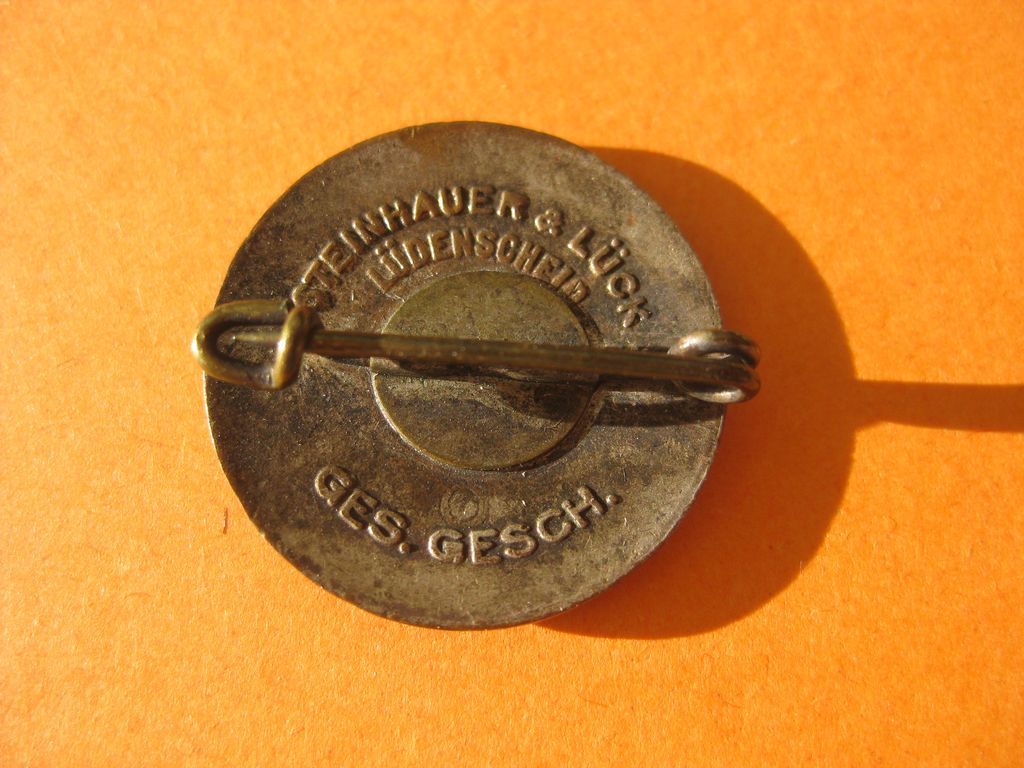 NSDAP Parteiabzeichen VOR 1933 !!!!!!!   Hersteller: Steinhauer &amp; Lück MINT CONDITION Auszeichnung Orden 3.Reich Deutschalnd