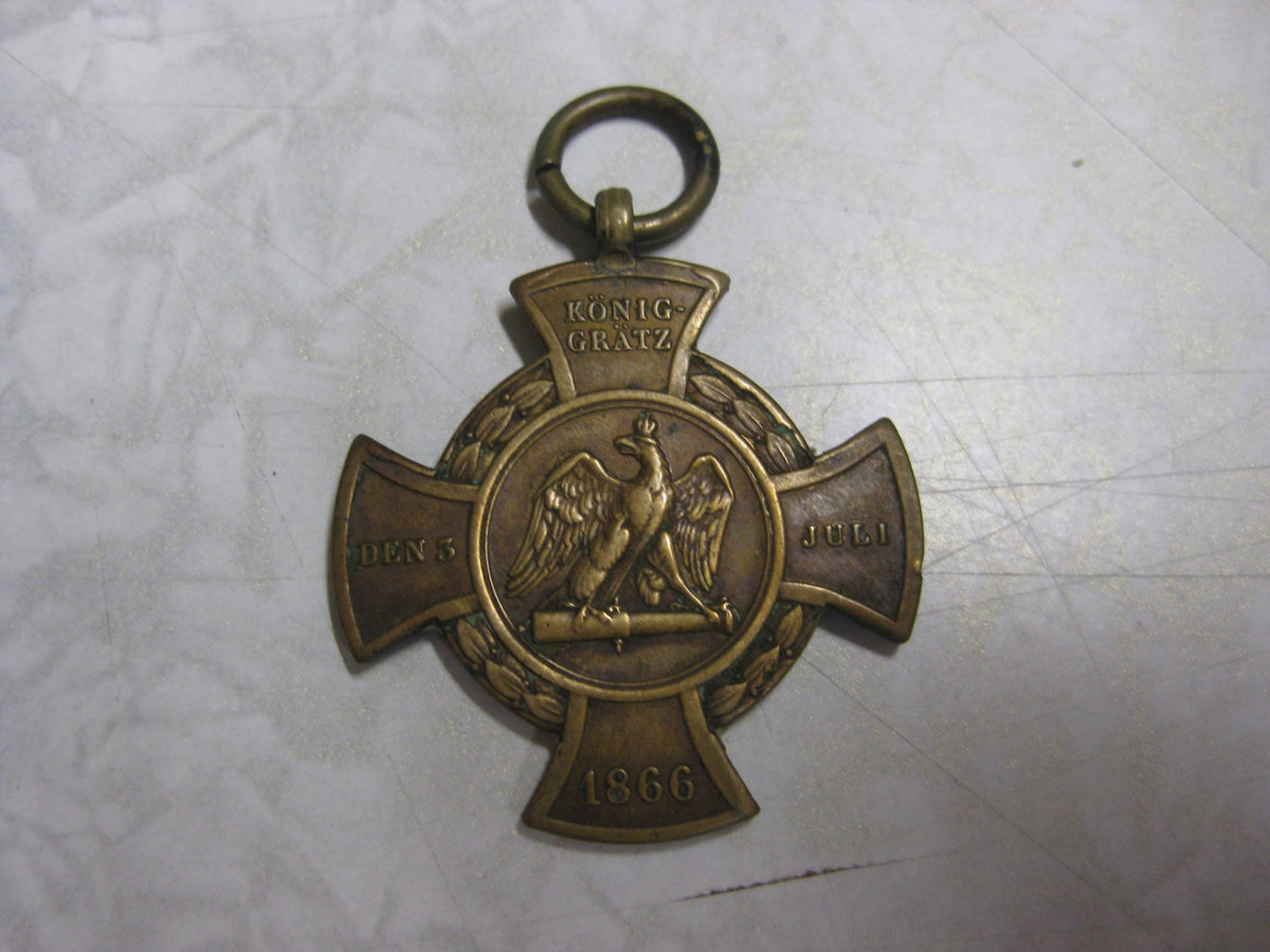 Medaille KDM Kriegsdenkmünze für Kämpfer Königgrätz 1866