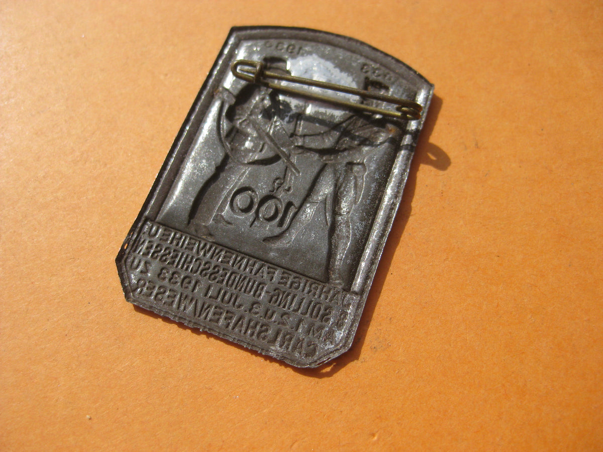 Abzeichen Schützenabzeichen Schützenverein CARLSHAFEN 1933 Bad Karlshafen