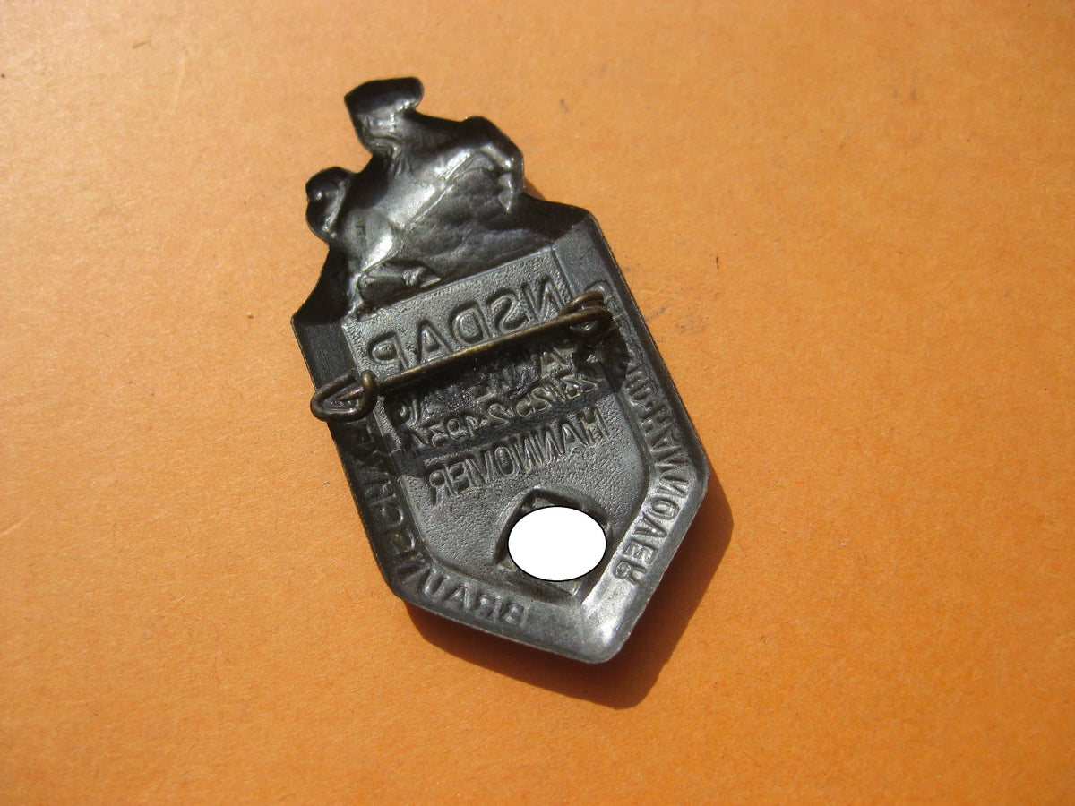 Abzeichen NSDAP Parteitag Hannover 1934 Braunschweig