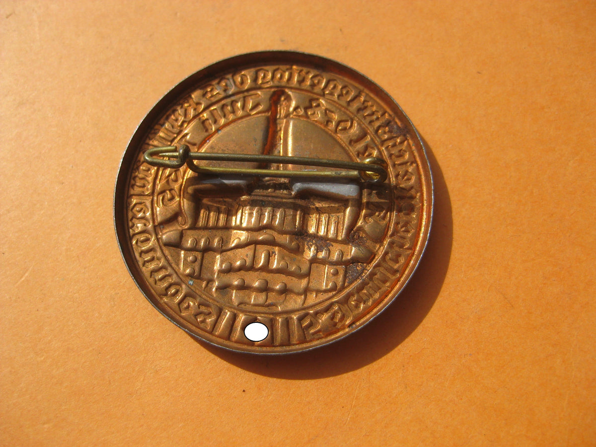 Abzeichen NSDAP Kassel Reichskriegertag  Gau Kurhessen 1935