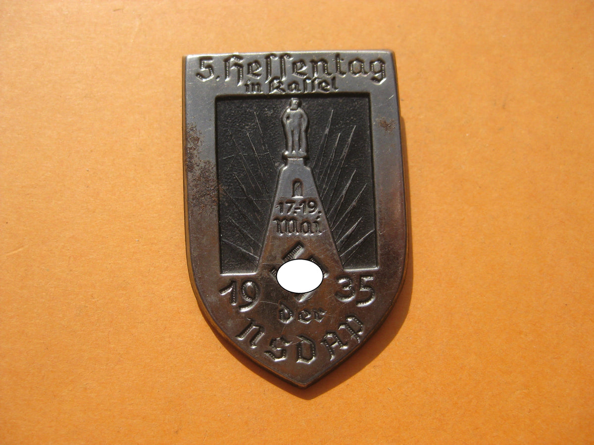 Abzeichen NSDAP 5. Hessentag in Kassel 1935
