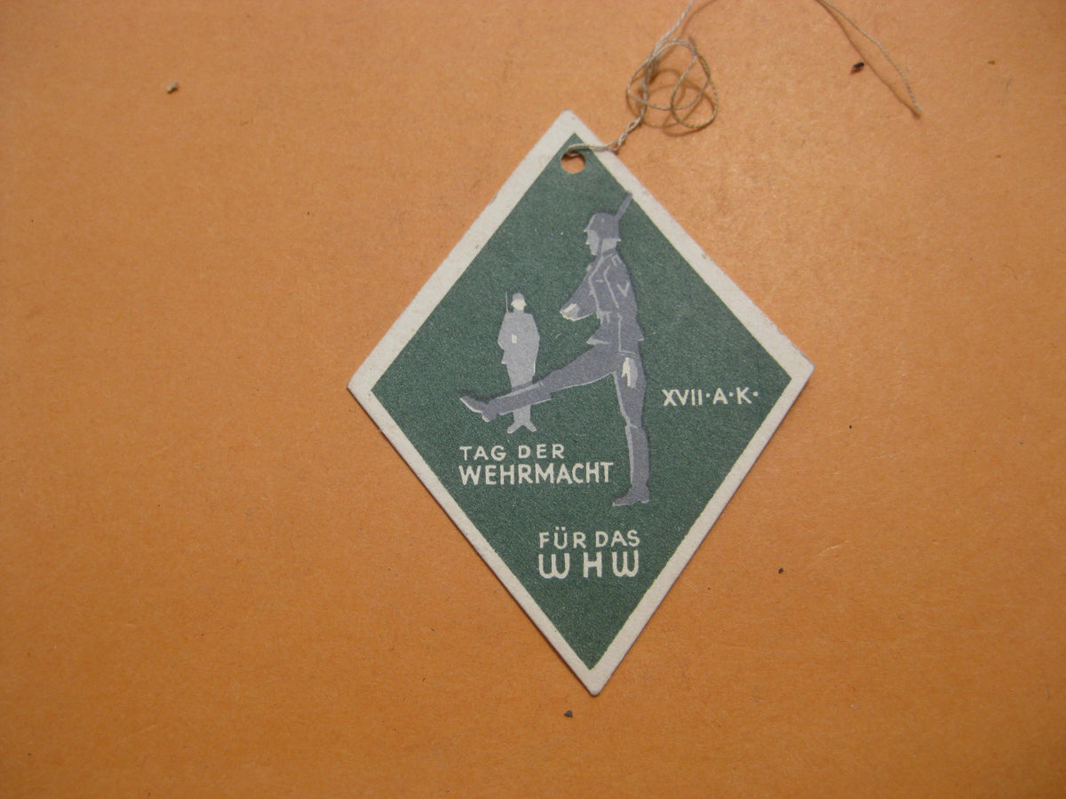 Winterhilfswerk (WHW) Tag der Wehrmacht XVII Armeekorps