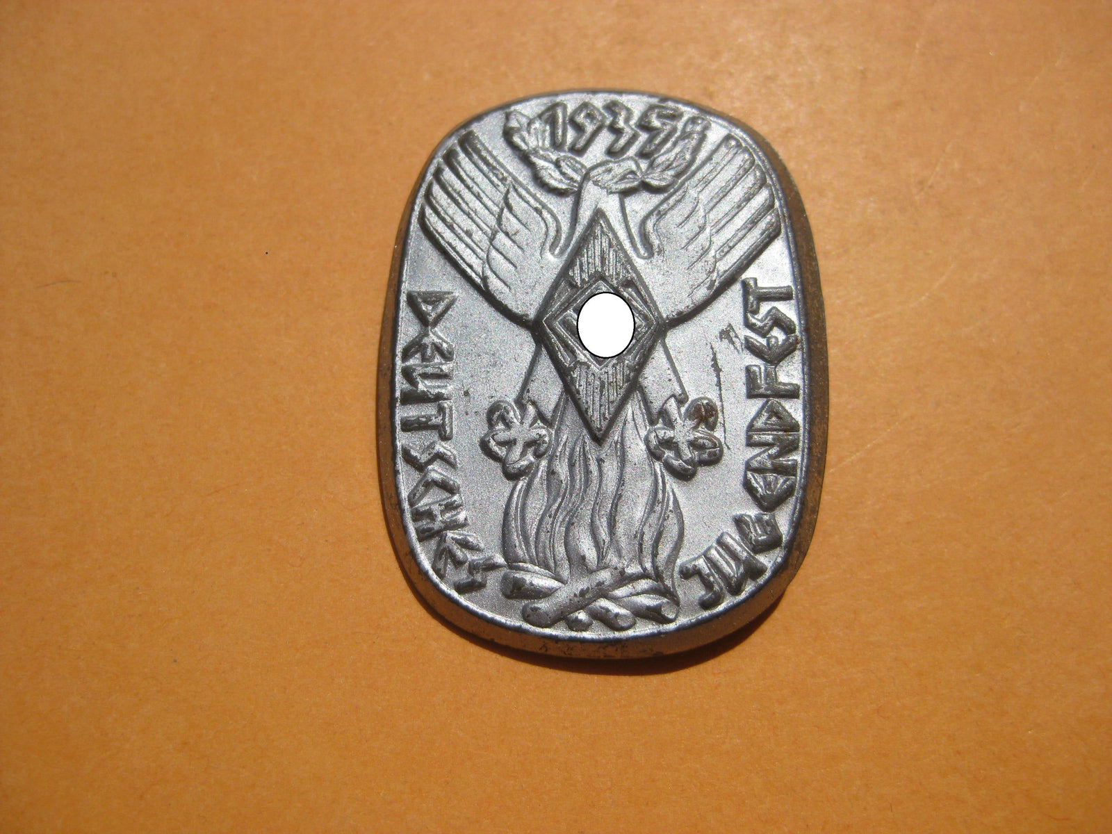 Abzeichen Hitlerjugend (HJ) Abzeichen 1935 deutsches Jugendfest