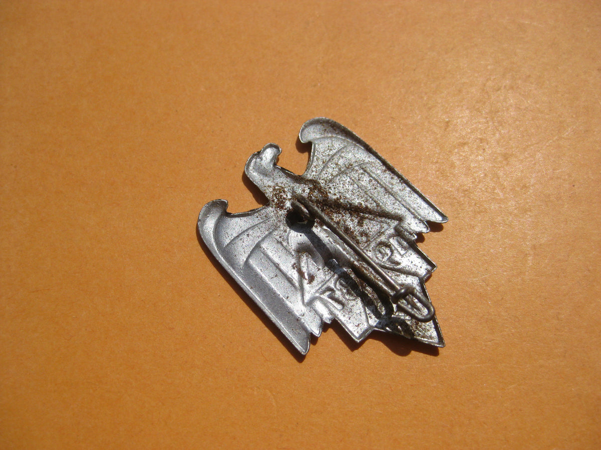 Abzeichen DJH Adler mit Hakenkreuz Metalladler Hitlerjugend HJ