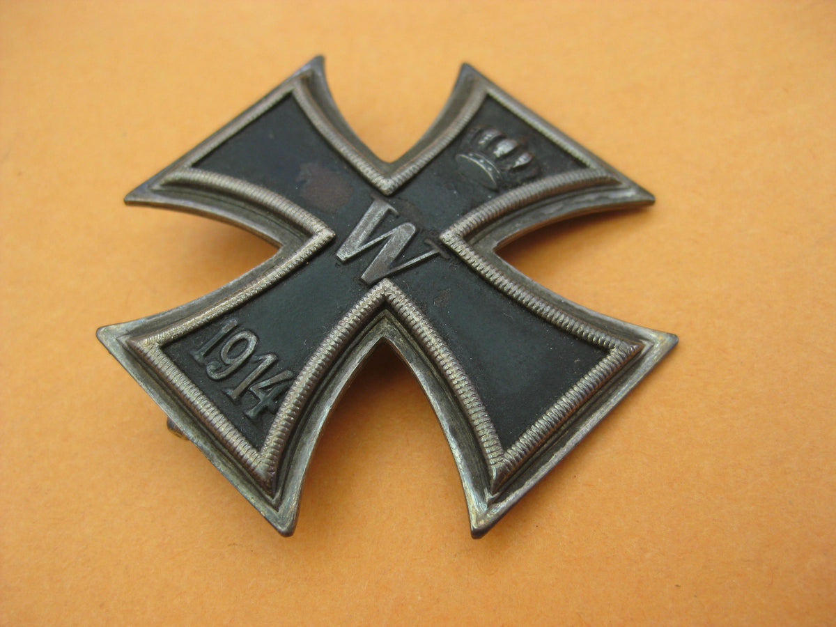 Eisernes Kreuz 1.Klasse von 1914 (EK1/14) unbekannter Hersteller mit Trägergravur