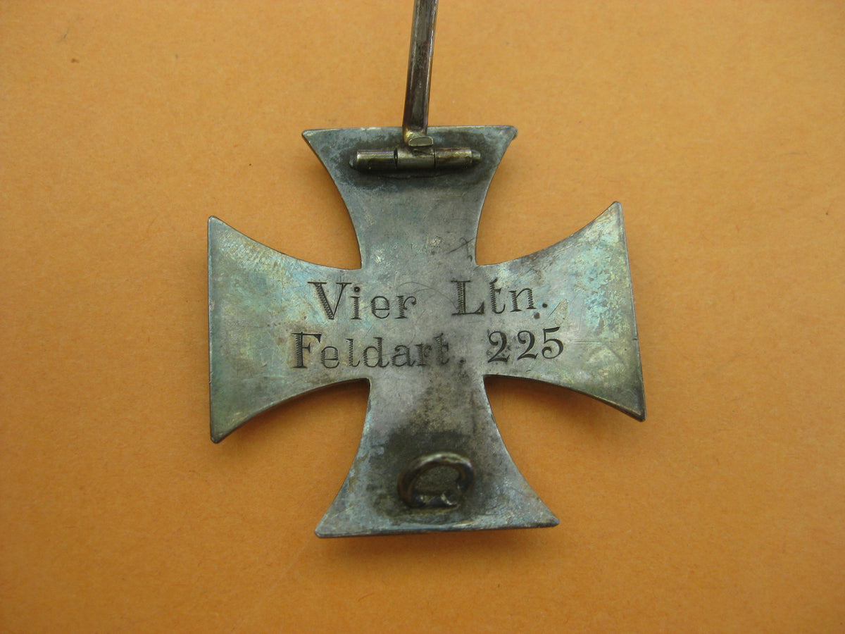 Eisernes Kreuz 1.Klasse von 1914 (EK1/14) unbekannter Hersteller mit Trägergravur