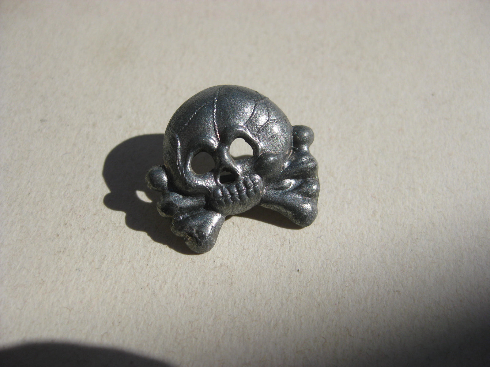Kragenspiegelauflage TOTENKOPF Panzertruppe Wehrmacht