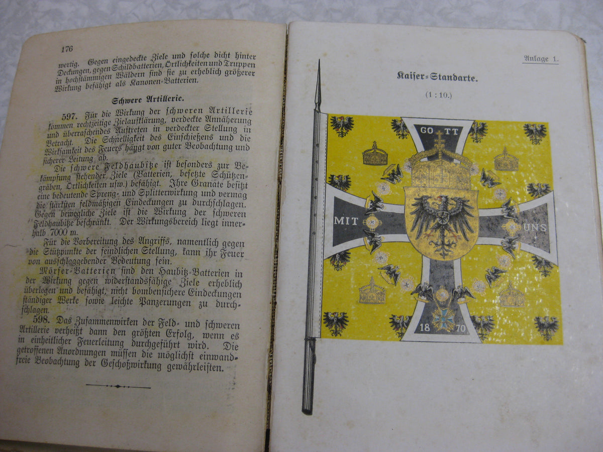 Originalausgabe Dienstvorschrift Felddienst - Ordnung  Heeresdienstvorschrift 267 SELTEN !!