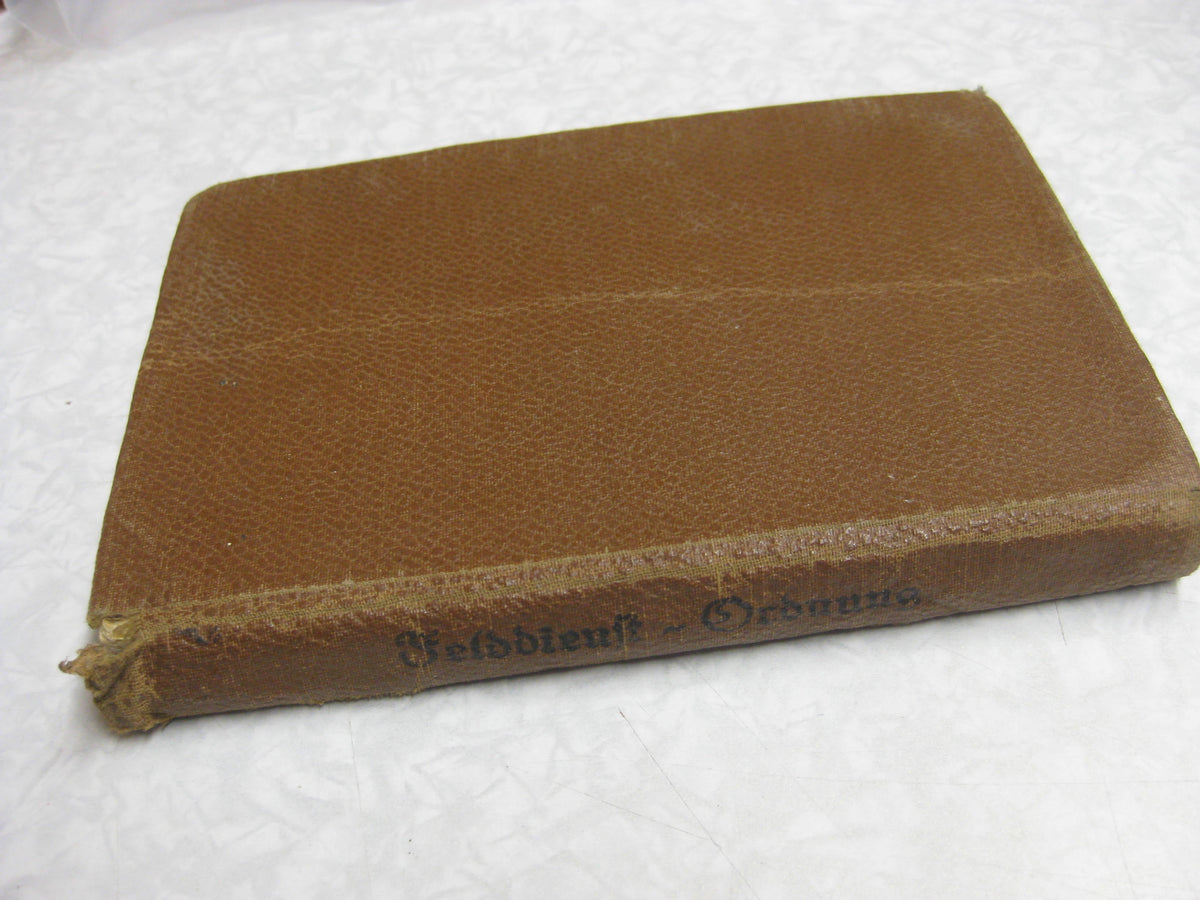Originalausgabe Dienstvorschrift Felddienst - Ordnung  Heeresdienstvorschrift 267 SELTEN !!