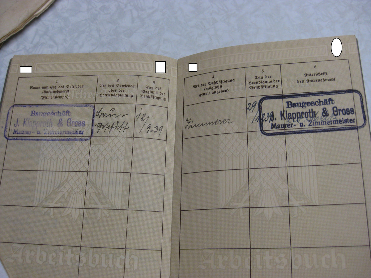 Verleihungsurkunden Luftwaffe Ärmelband  KRETA Fallschirmschützenabzeichen