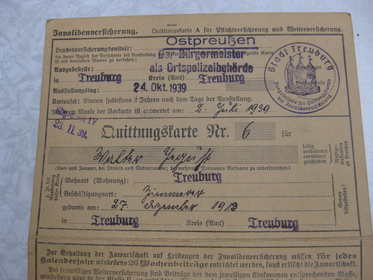 Verleihungsurkunden Luftwaffe Ärmelband  KRETA Fallschirmschützenabzeichen