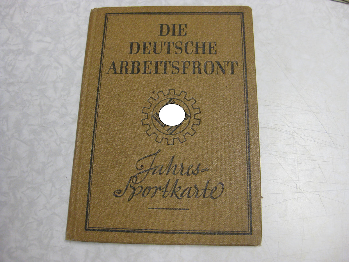 Paß Hitlerjugend Reichs-Kulturkammer Jugendherberge etc