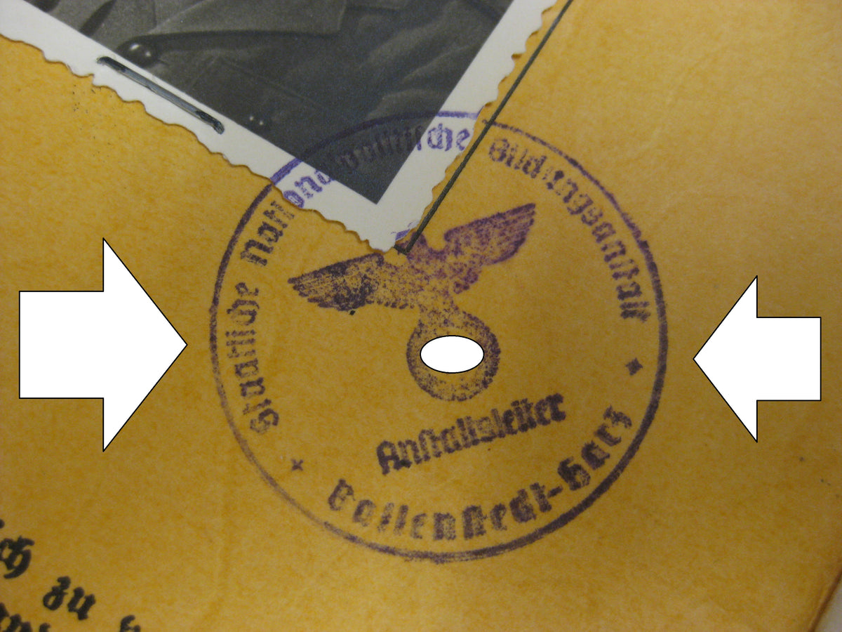 Hitlerjugend (HJ) Leistungsbuch zum Reichsjugendsportabzeichen NAPOLA / NPEA Ballenstedt