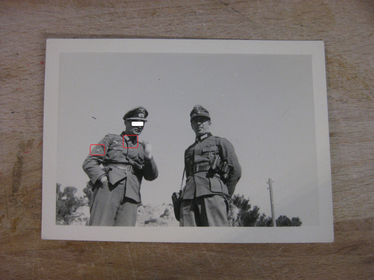 3 Extrem Seltene Trägerfotos Ritterkreuzträger Afrikakorps Afrikakämpfer