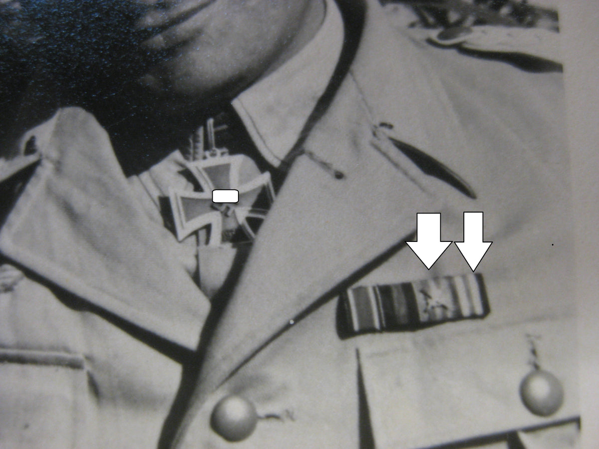 3 Extrem Seltene Trägerfotos Ritterkreuzträger Afrikakorps Afrikakämpfer