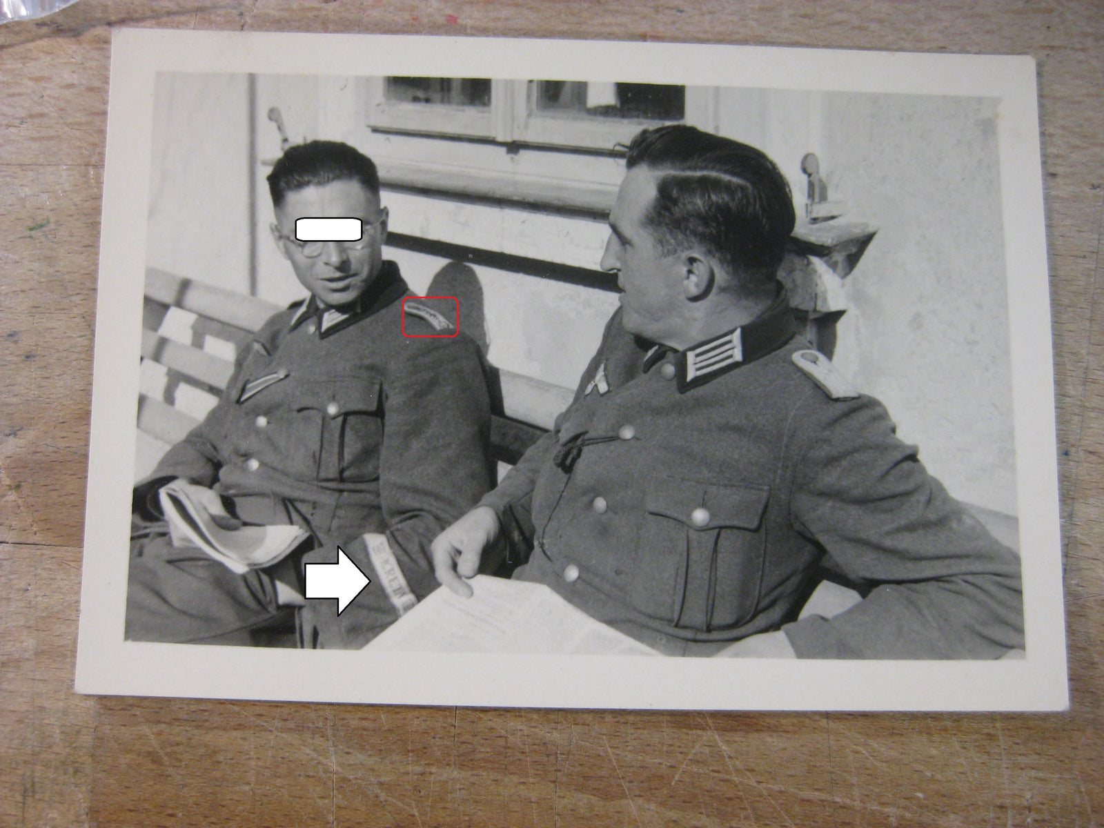 Trägerfotos Stabsveterinär mit Ärmelband KRETA