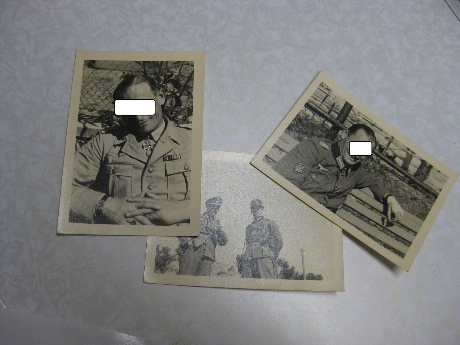 3 Extrem Seltene Trägerfotos Ritterkreuzträger Afrikakorps Afrikakämpfer