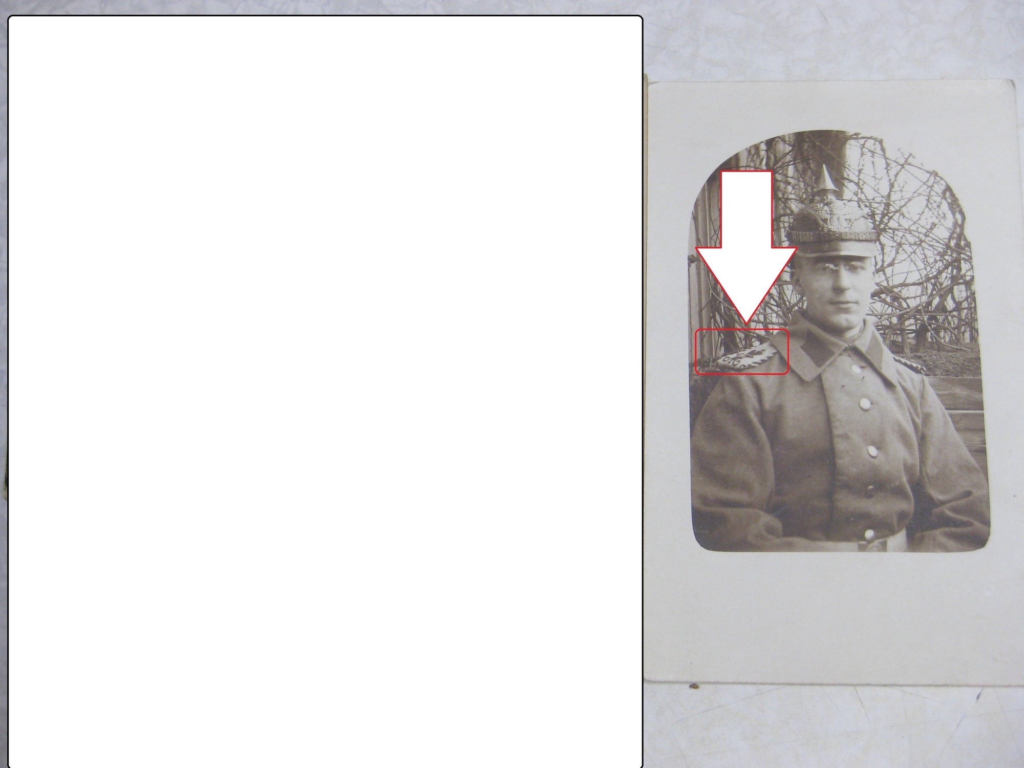 Foto Uniformfoto Kaiser Alexander Garde Grenadier Regiment Nr.1
