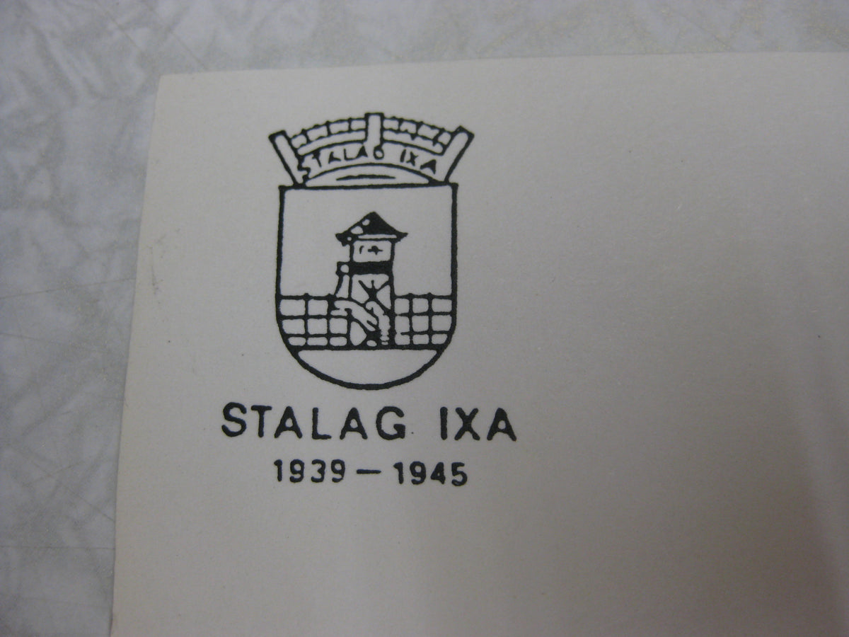 Kriegsgefangenen Erkennungsmarke 1000% alt und ORIGINAL STALAG IX in Ziegenhain MIT TRÄGERNAMEN !!!