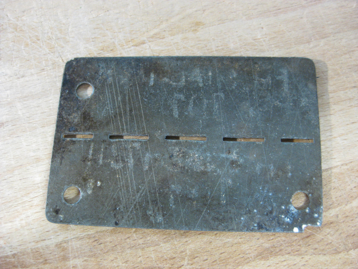 Kriegsgefangenen Erkennungsmarke 1000% alt und ORIGINAL Front  STALAG 172 in Doulles Frankreich