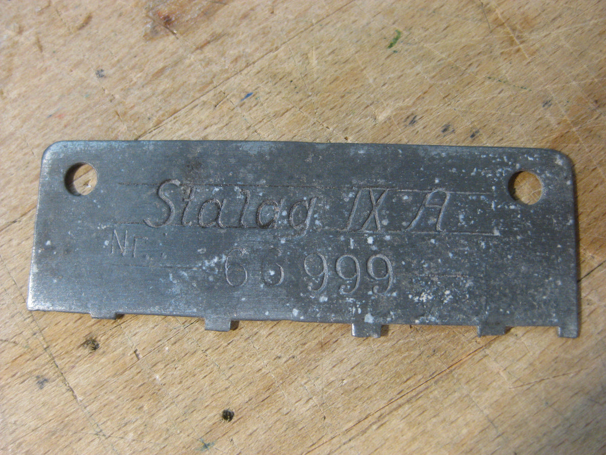 Kriegsgefangenen Erkennungsmarke 1000% alt und ORIGINAL STALAG IX A in Ziegenhain