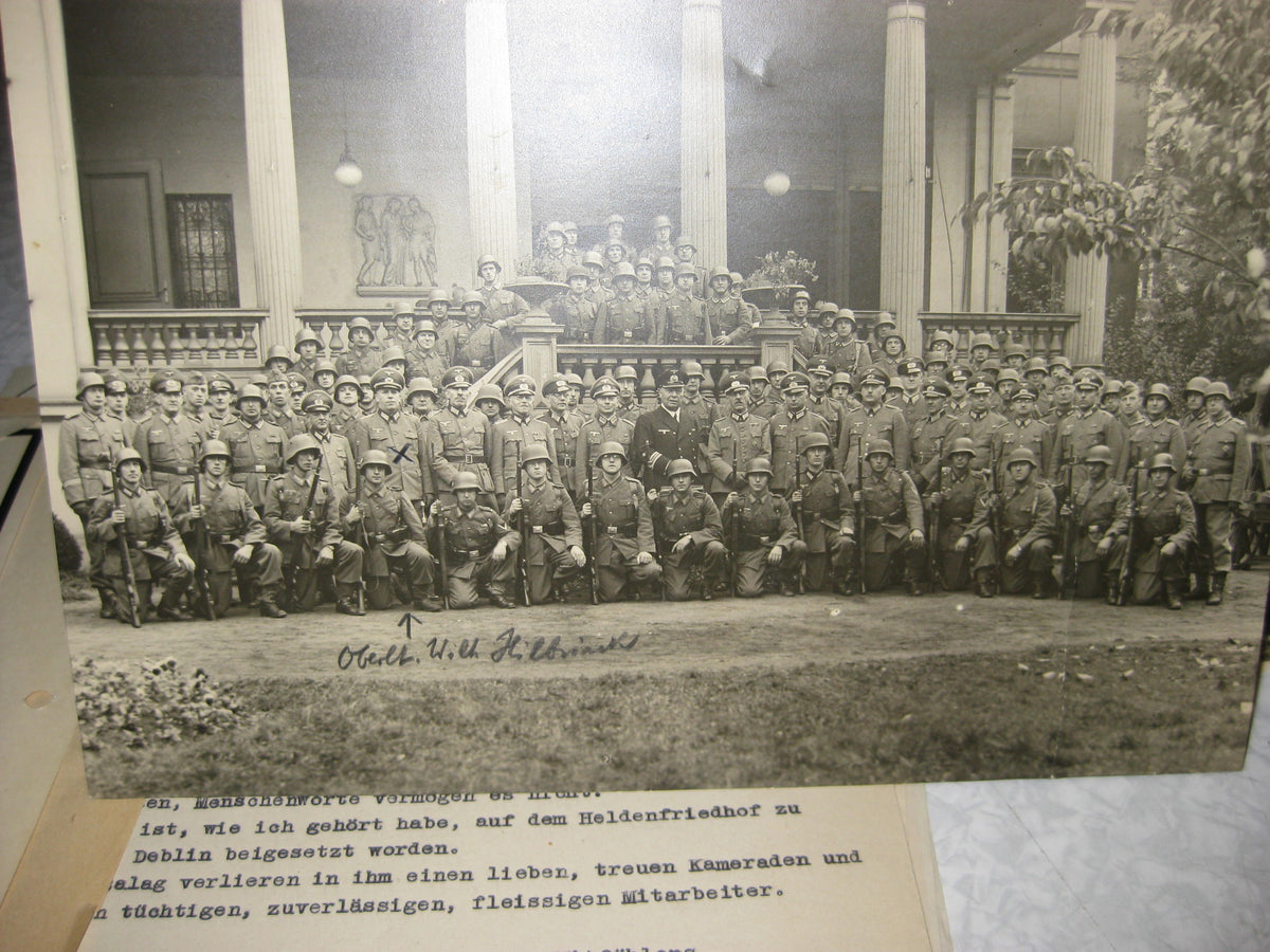 Nachlass Dokumente Hauptmann aus Dortmund Wehrmacht im Stammlager Stalag 382