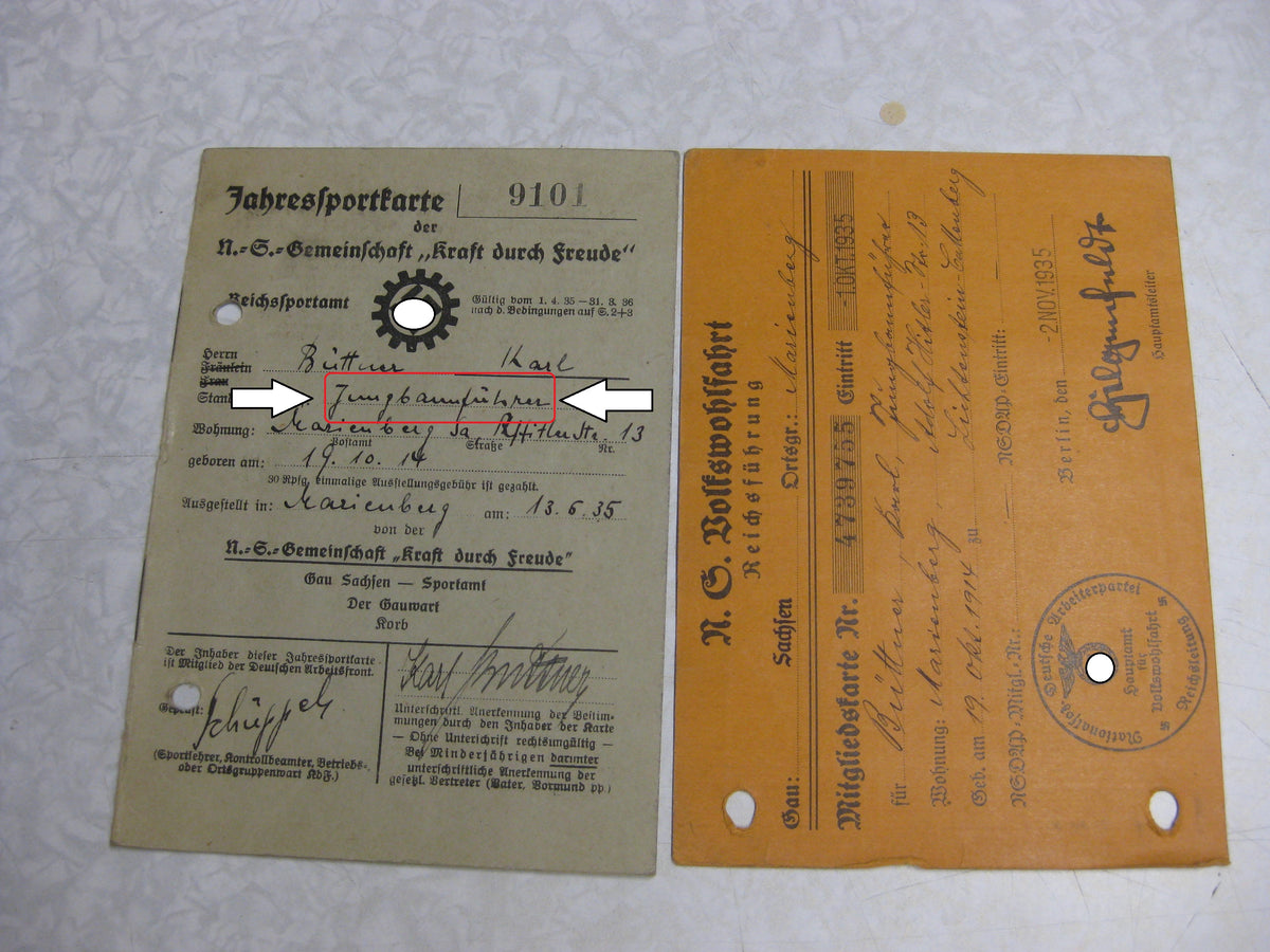 Verleihungsurkunden Panzertruppe gefallen in Charkow Panzerkampfwagenabzeichen in Silber