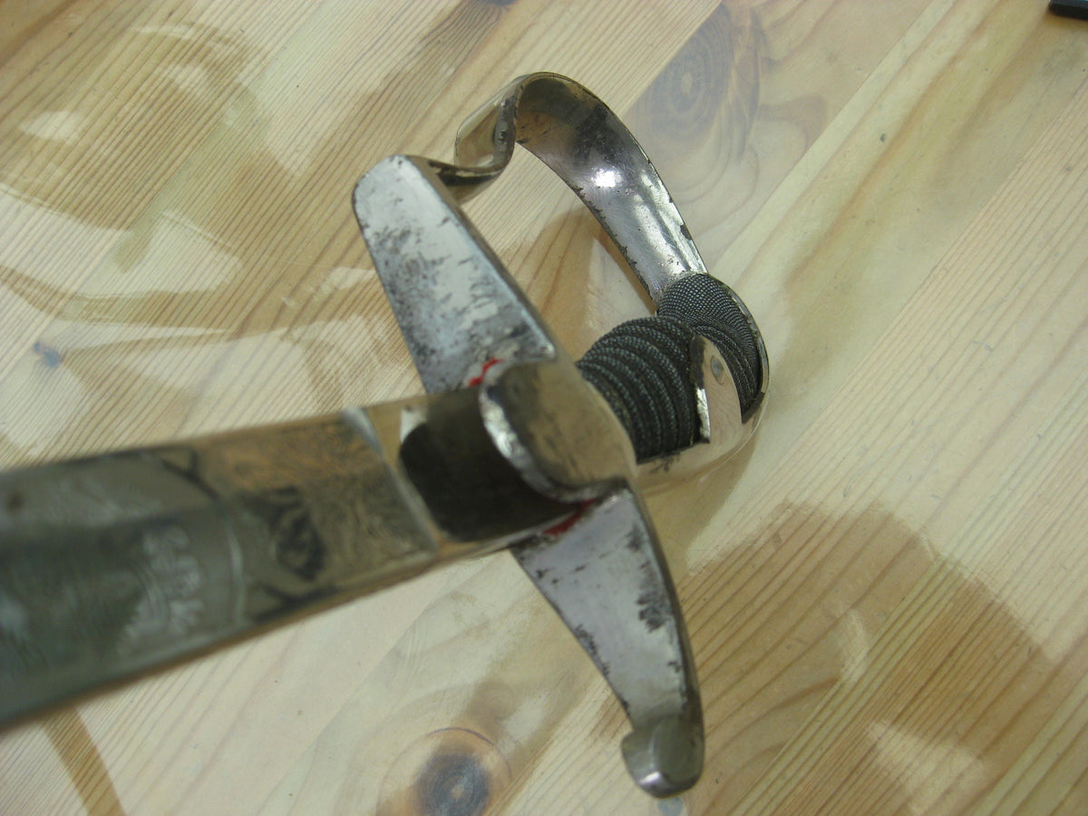 Mannschaftssäbel Säbel Artillerie neuer Art Großherzoglich Mecklenburgisches Feldartillerie Regiment No. 60