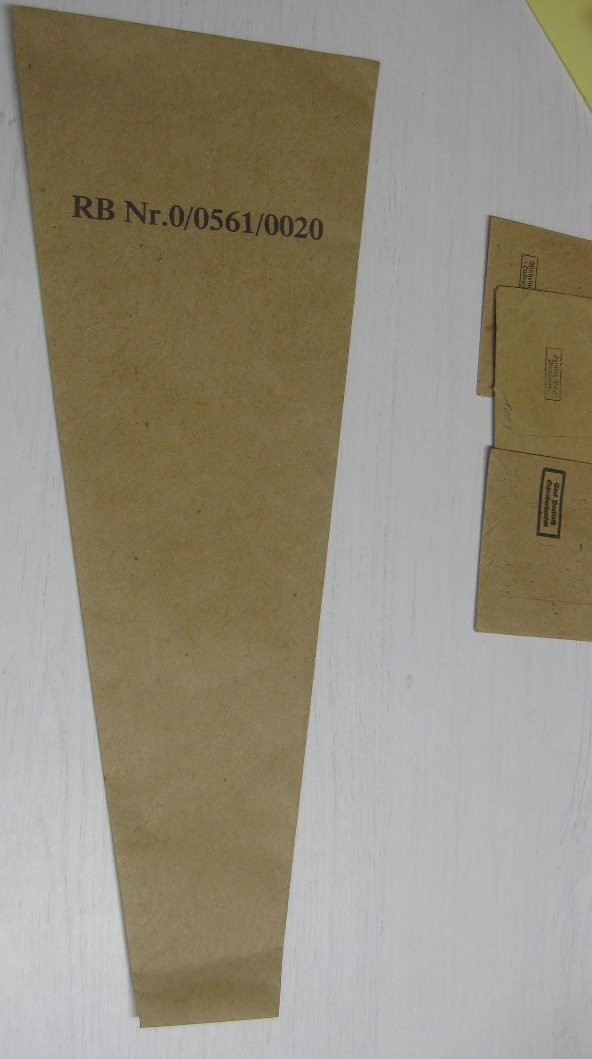 Tüte für Kappmesser / Fallschirmjägermesser / Luftwaffe