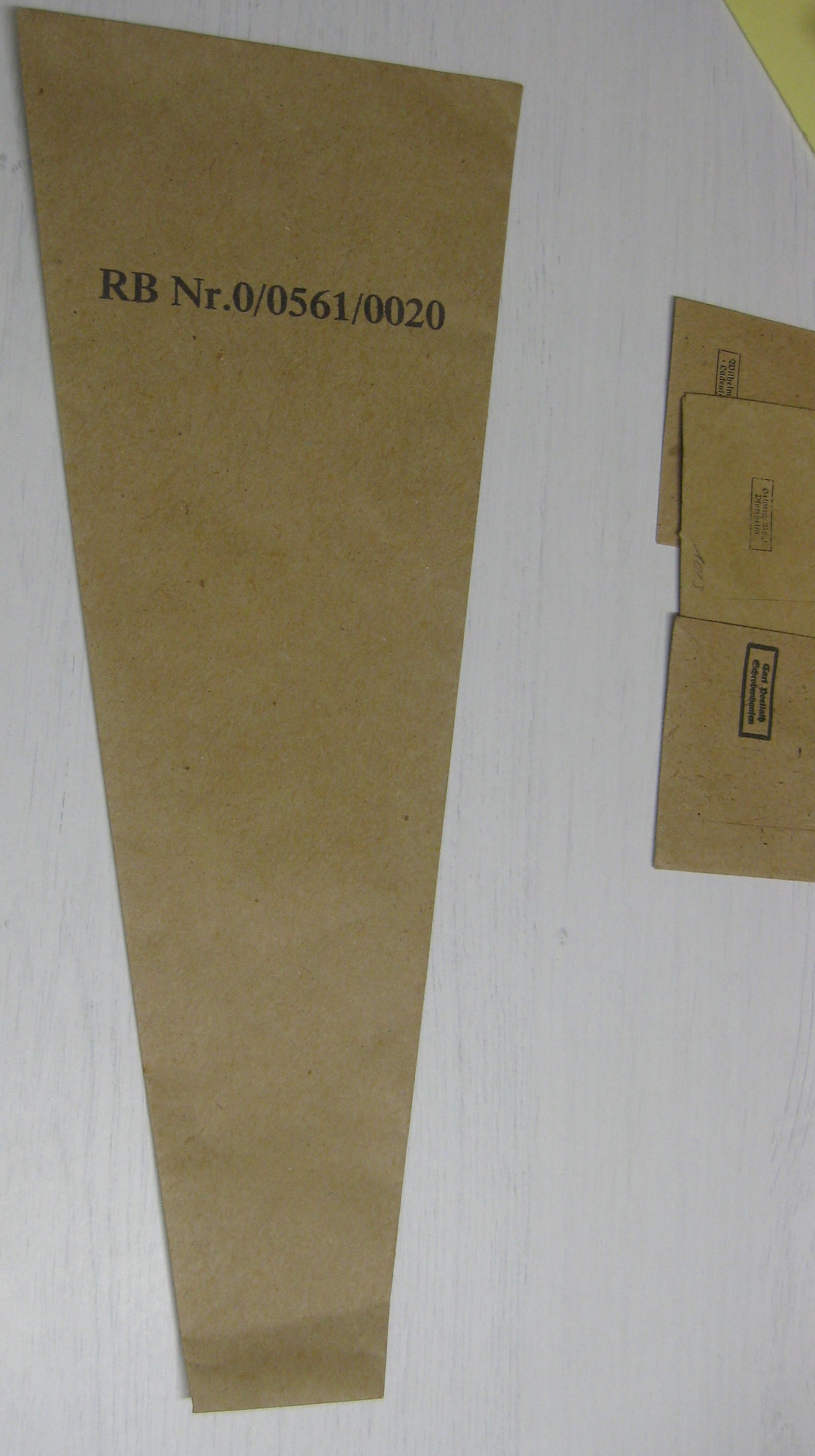 Tüte für Kappmesser / Fallschirmjägermesser / Luftwaffe