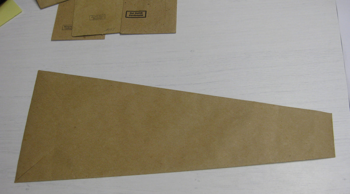 Tüte für Kappmesser / Fallschirmjägermesser / Luftwaffe