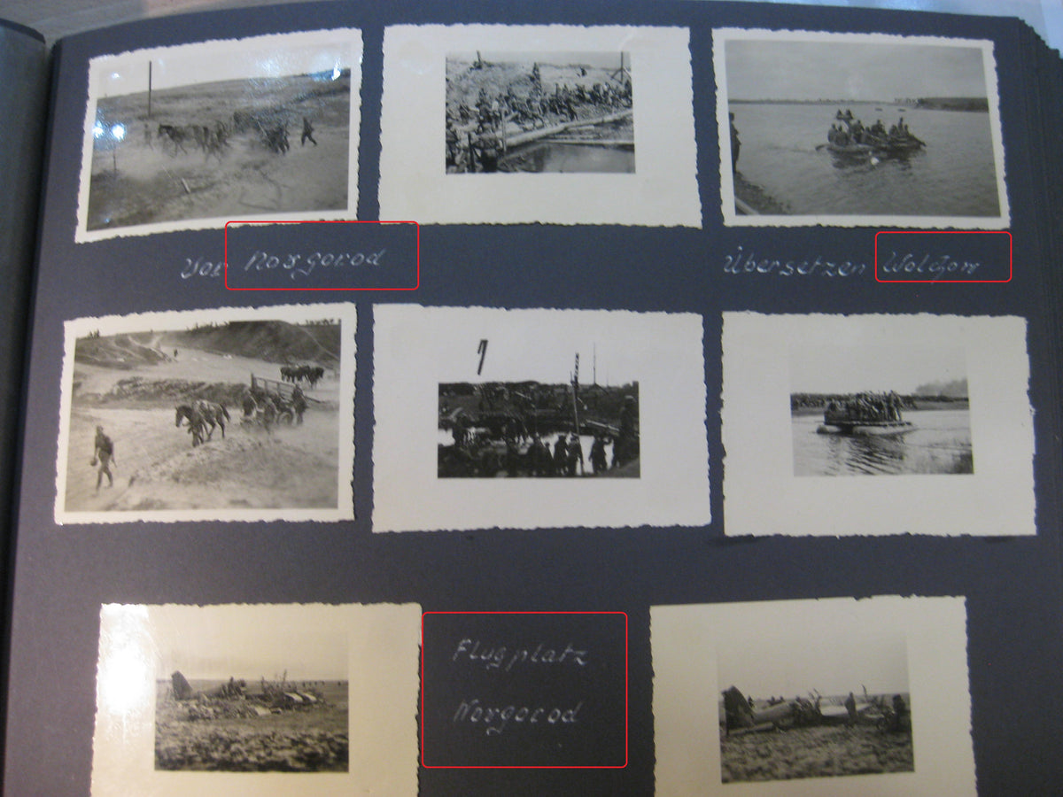 Fotoalbum Wehrmacht Heer Infanterie Russland Atlantikfront Westfront Ostfront Frankreich