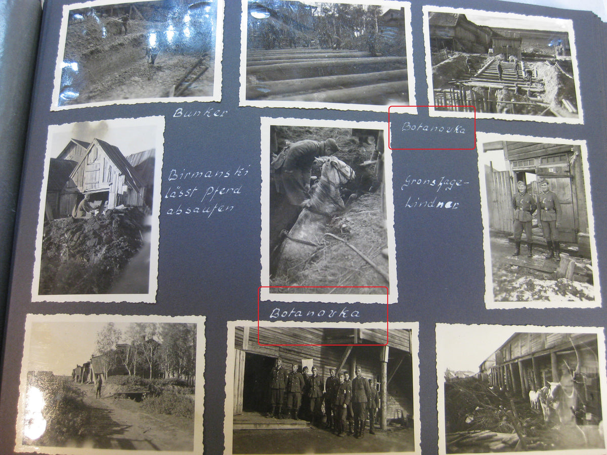 Fotoalbum Wehrmacht Heer Infanterie Russland Atlantikfront Westfront Ostfront Frankreich