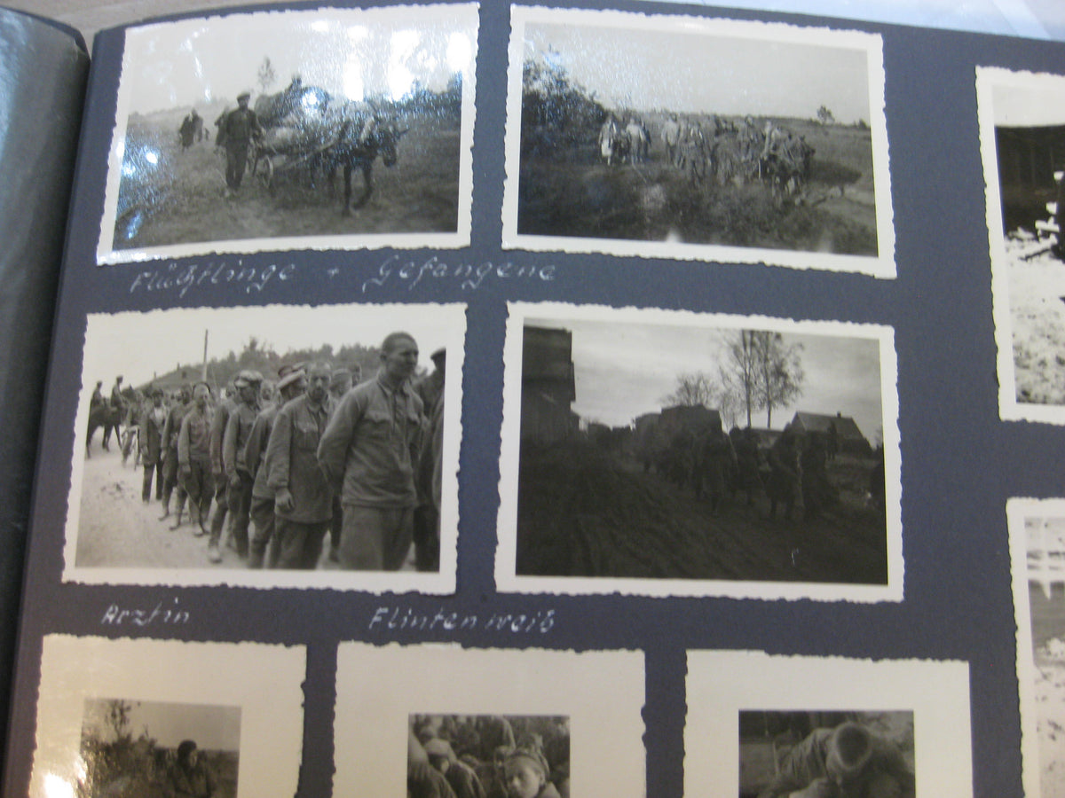 Fotoalbum Wehrmacht Heer Infanterie Russland Atlantikfront Westfront Ostfront Frankreich