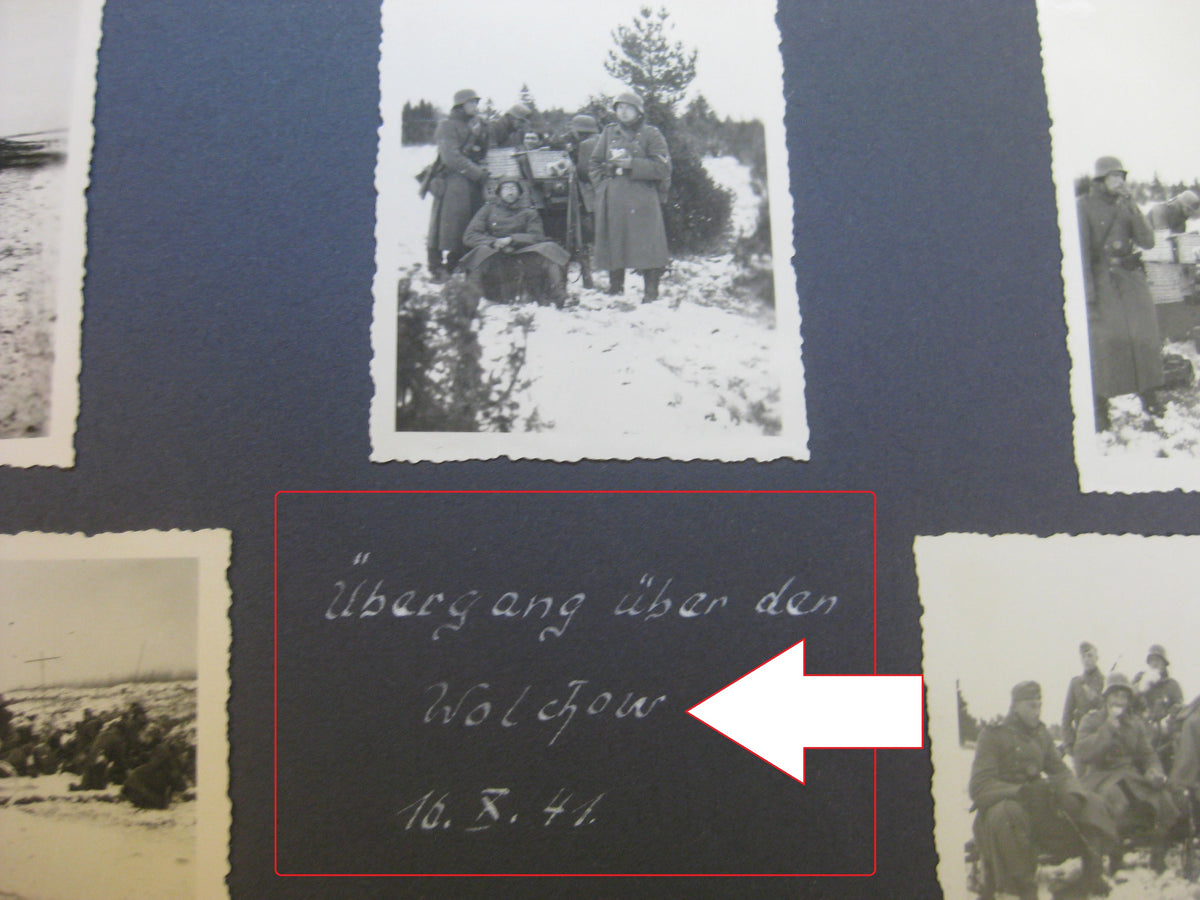 Fotoalbum Wehrmacht Heer Infanterie Russland Atlantikfront Westfront Ostfront Frankreich
