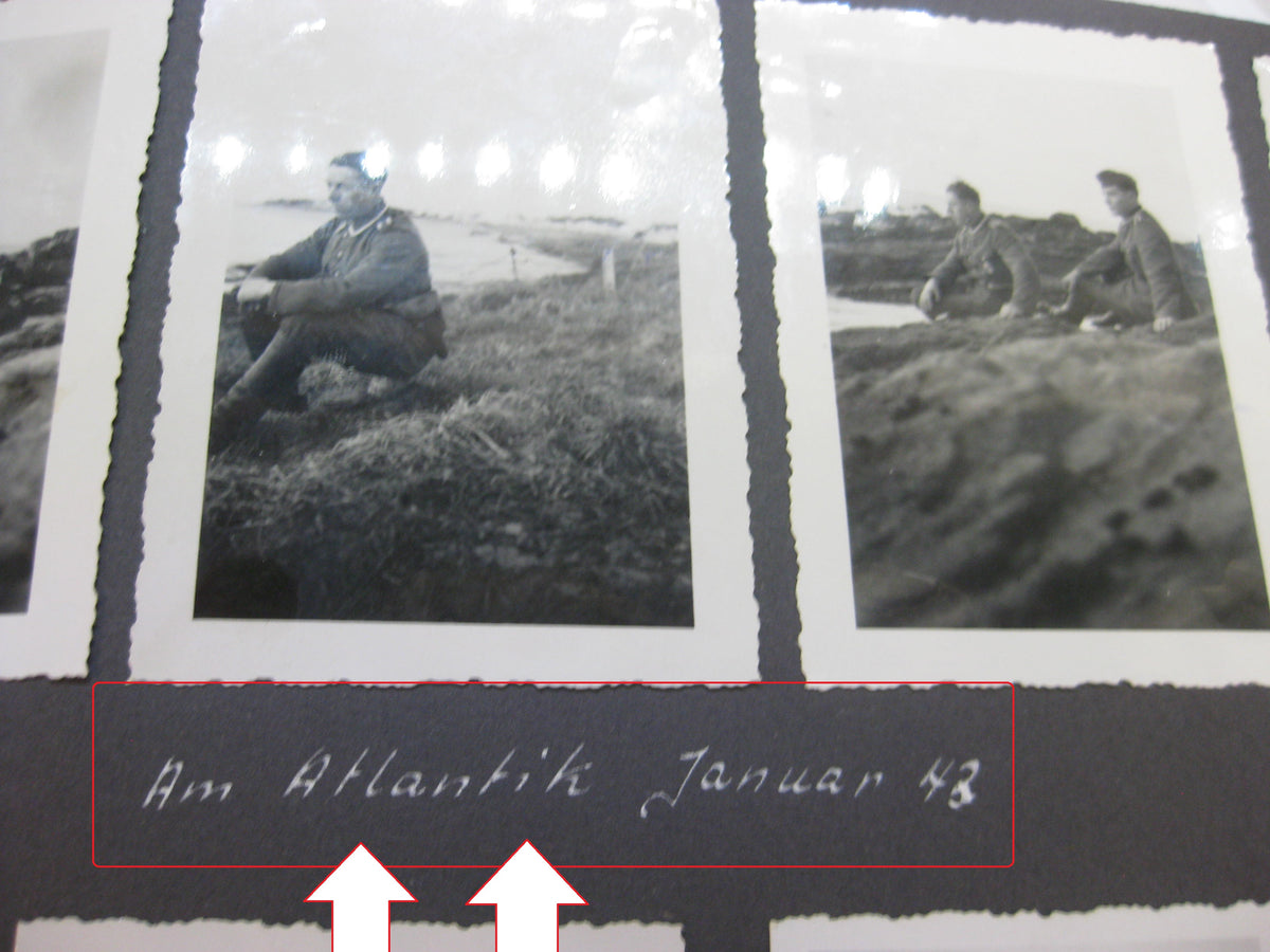 Fotoalbum Wehrmacht Heer Infanterie Russland Atlantikfront Westfront Ostfront Frankreich