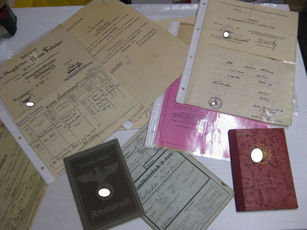 Besitzzeugnis Verleihungsurkunde Wehrmacht Russland Ostfront
