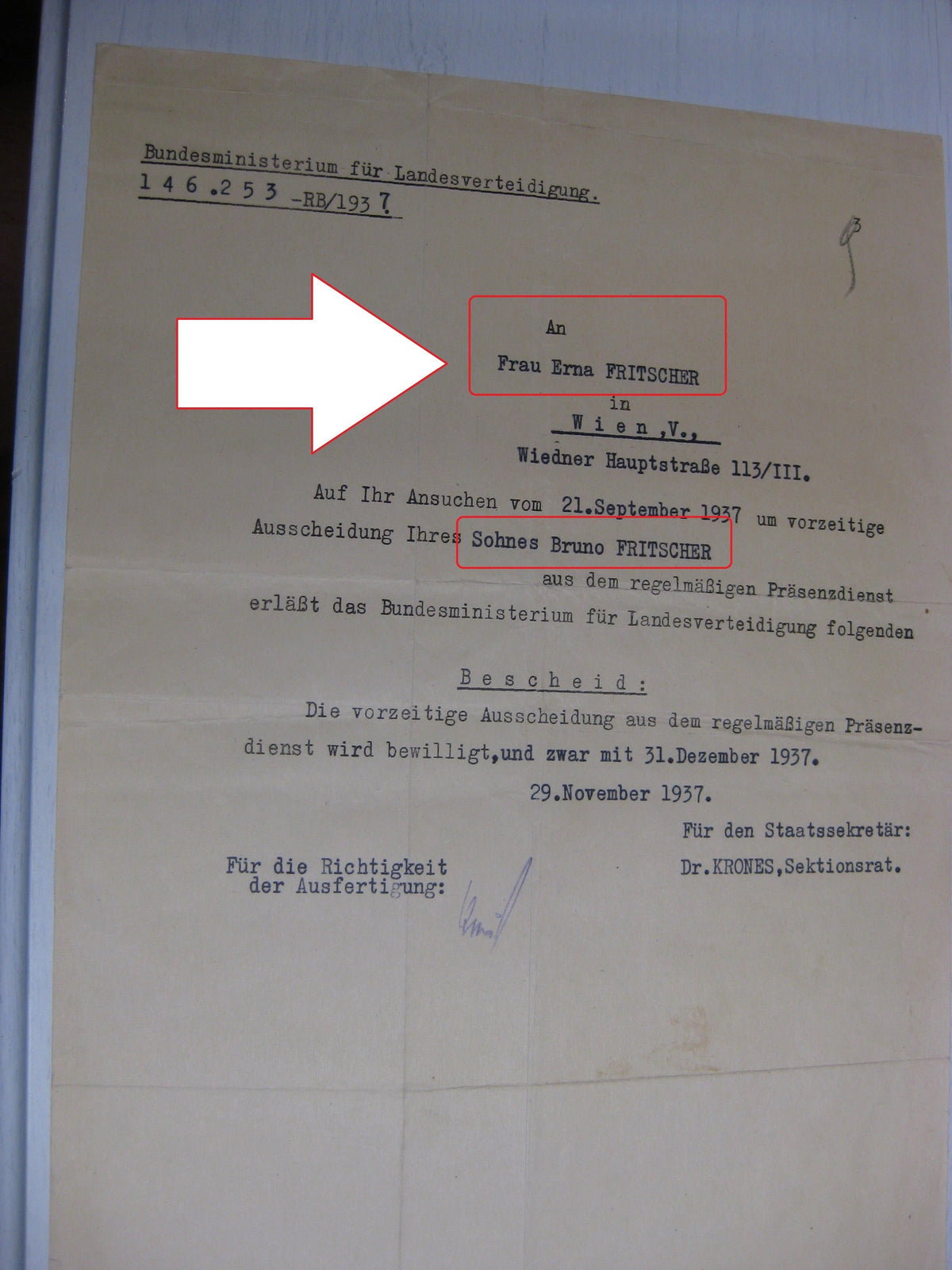 Besitzzeugnis Verleihungsurkunde Wehrmacht Russland Ostfront